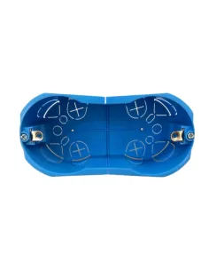 Caja de empotrar 4p para placas de yeso IP20